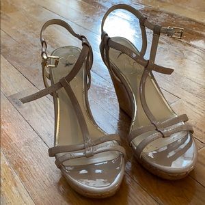 Jessica Simpson wedge heels